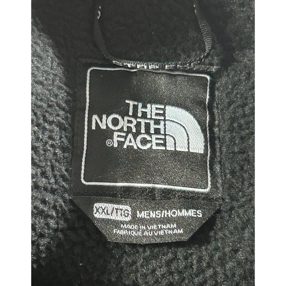 The North Face Men's Black Grey Salinas Mixed Media Jacket Fleece Size XXL 3037 - Picture 6 of 9